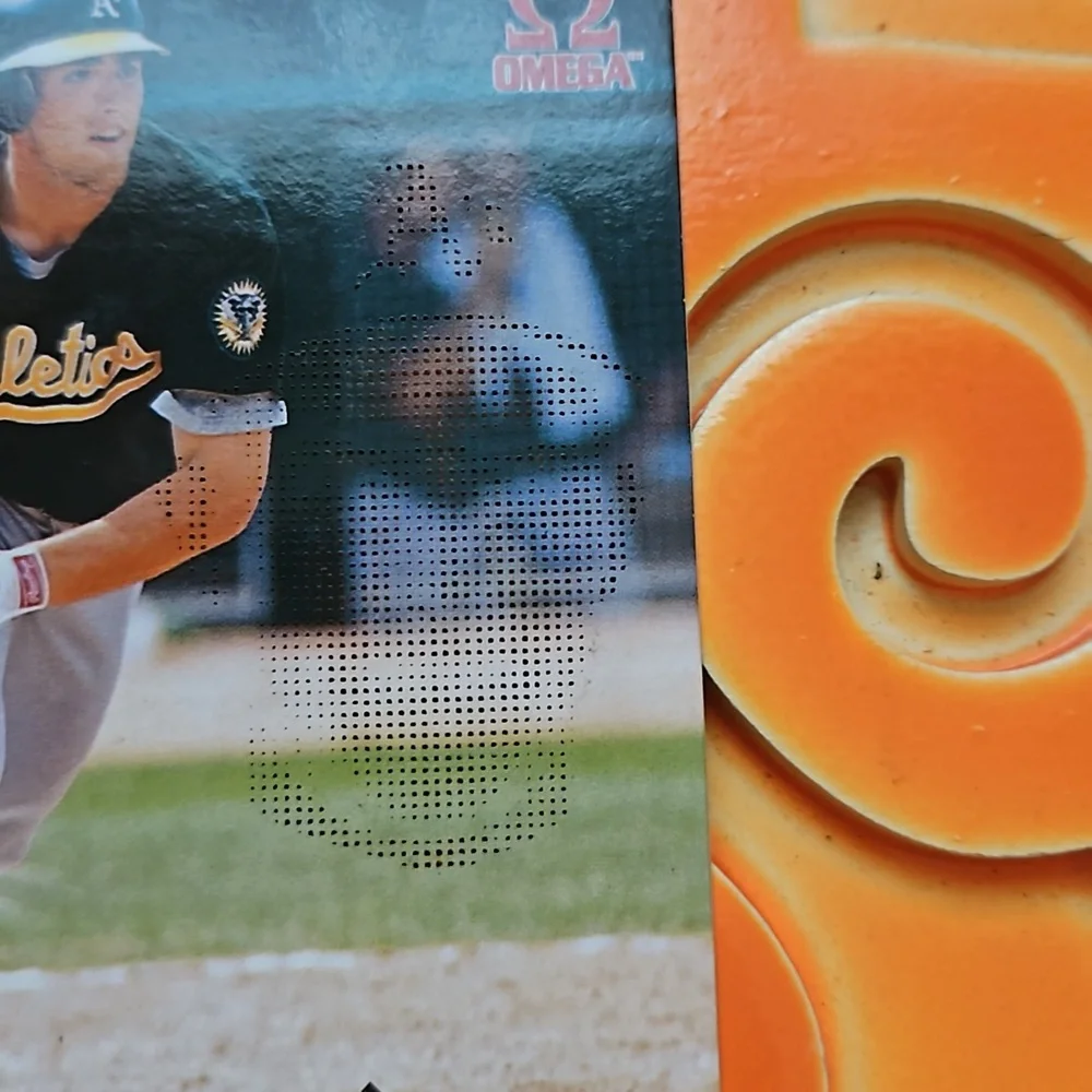 1998 Oakland Athletics Omega Ben Grieve #6 card